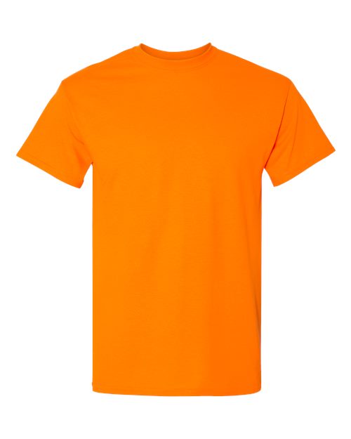Gildan Unisex DryBlend® T-Shirt - Safety Orange Front