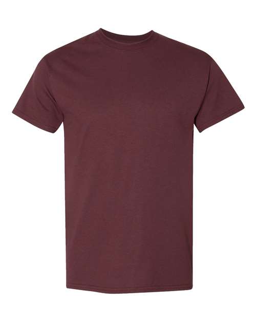 Unisex DryBlend® T-Shirt - Dark Maroon Front