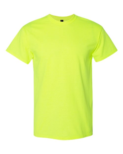 Gildan Unisex DryBlend® T-Shirt - Safety Green Front