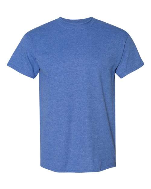 Gildan Unisex DryBlend® T-Shirt - Heather Deep Royal Front