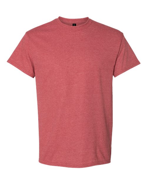 Gildan Unisex DryBlend® T-Shirt - Heather Scarlet Red Front