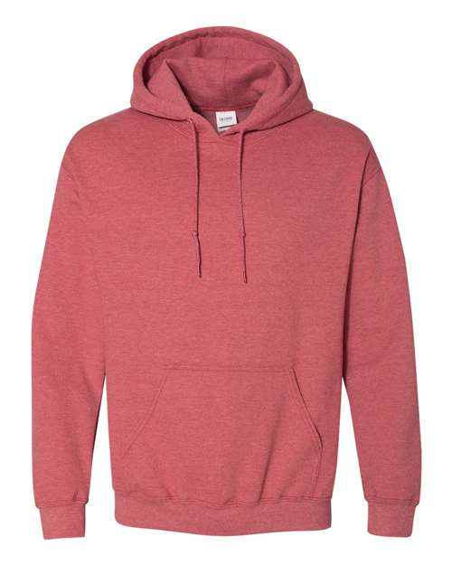 Unisex Heavy Blend™ Hooded Sweatshirt - Heather Scarlet Red Front