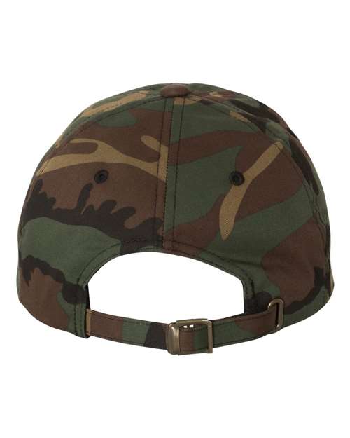 Classic Dad Hat - Green Camo Back