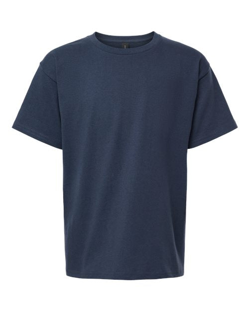 Gildan Youth Heavy Cotton™ T-Shirt - Blue Dusk Front