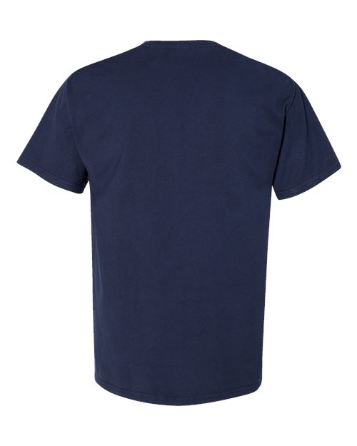 Men's Garment-Dyed T-Shirt - Navy Back