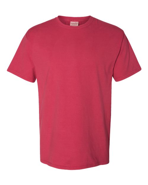 Men's Garment-Dyed T-Shirt - Crimson Fall Front