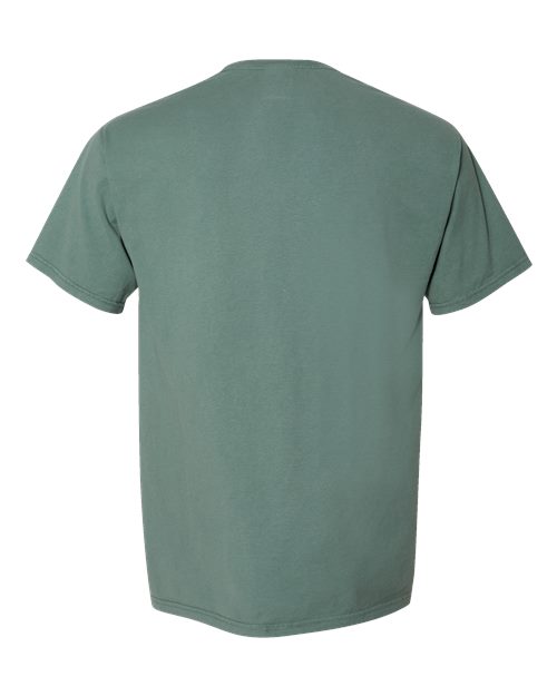 Men's Garment-Dyed T-Shirt - Cypress Green Back