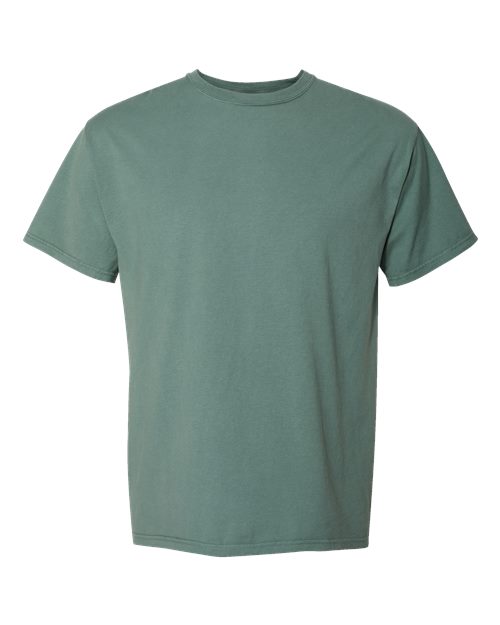 Men's Garment-Dyed T-Shirt - Cypress Green Front