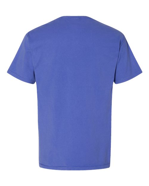 Men's Garment-Dyed T-Shirt - Deep Forte Blue Back