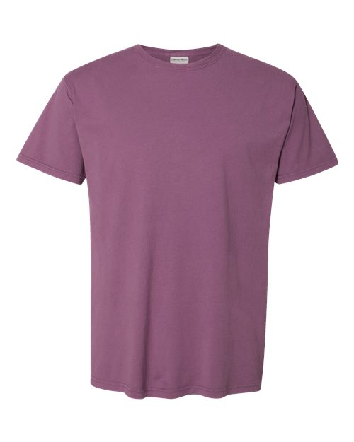 Men's Garment-Dyed T-Shirt - Purple Plum Raisin Front