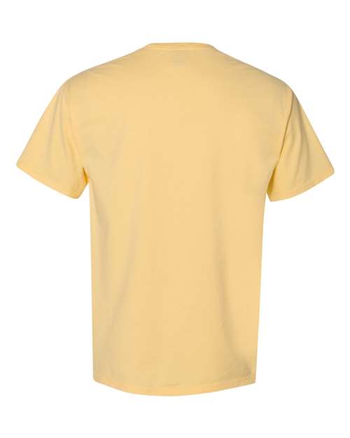 Men's Garment-Dyed T-Shirt - Summer Squash Yellow Back