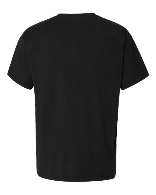 Unisex Garment-Dyed Pocket T-Shirt - Black Back