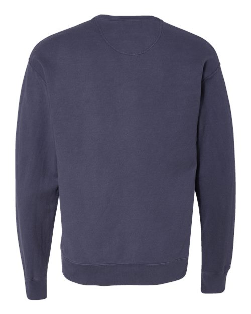 Unisex Garment-Dyed Crewneck Sweatshirt - Anchor Slate Back