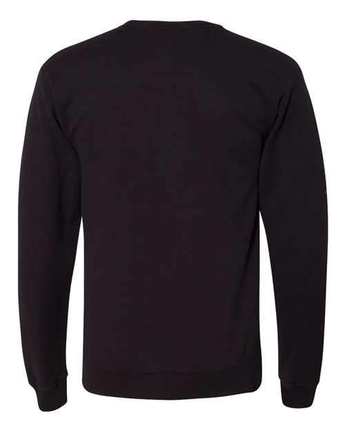 Unisex Garment-Dyed Crewneck Sweatshirt - Black Back