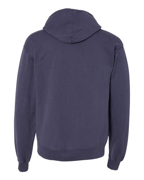 Unisex Garment-Dyed Hooded Sweatshirt - Anchor Slate Back