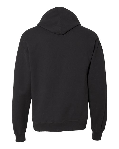 Unisex Garment-Dyed Hooded Sweatshirt - Black Back