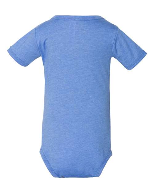 Infant Jersey One Piece - Heather Columbia Blue Back