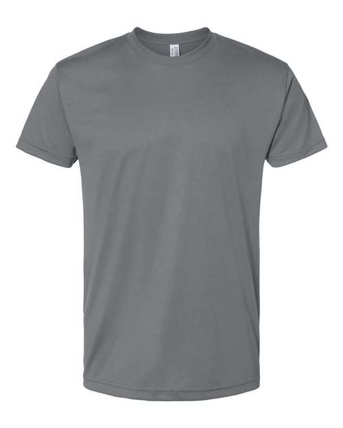 Unisex USA-Made Performance T-Shirt - Charcoal Front