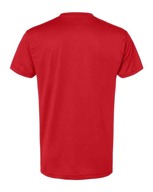 Unisex USA-Made Performance T-Shirt - Red Back