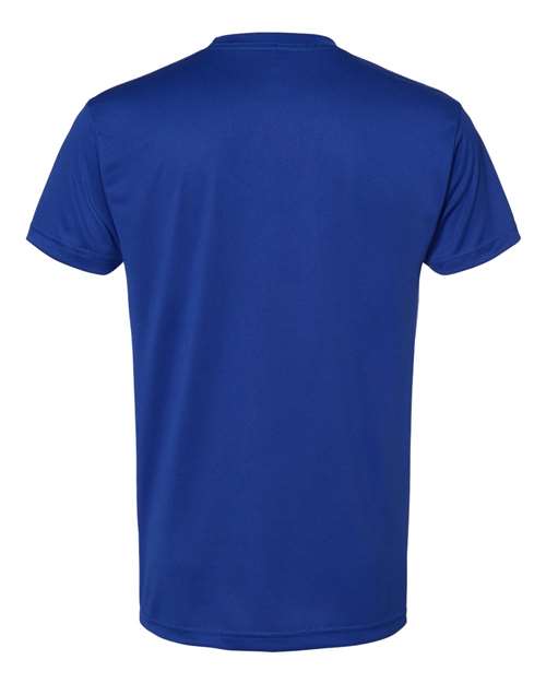 Unisex USA-Made Performance T-Shirt - Royal Blue Back