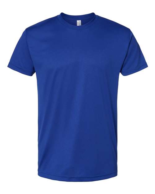 Unisex USA-Made Performance T-Shirt - Royal Blue Front