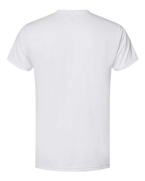 Unisex USA-Made Performance T-Shirt - White Back
