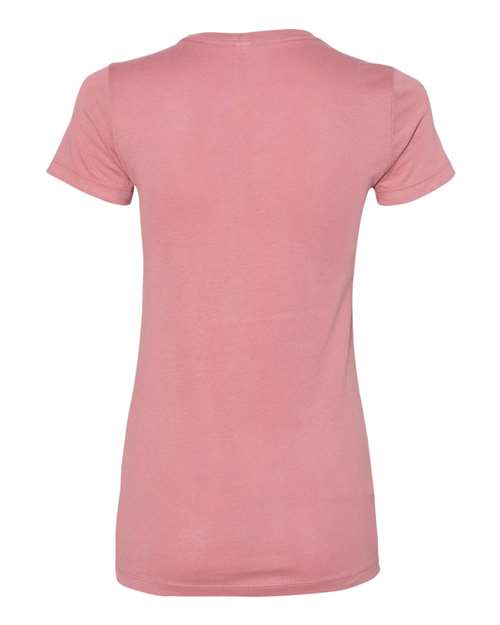 Women's Slim Fit Tee - Mauve Back