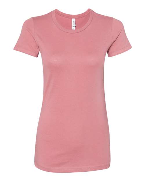 Women's Slim Fit Tee - Mauve Front