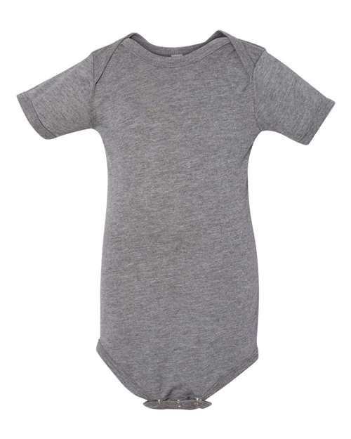 Infant Triblend One Piece - Grey Triblend Front