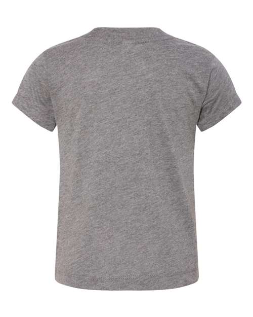 Toddler Triblend Tee - Grey Triblend Back
