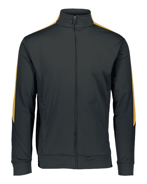 Men's Medalist Jacket 2.0 - Black/ Gold Front