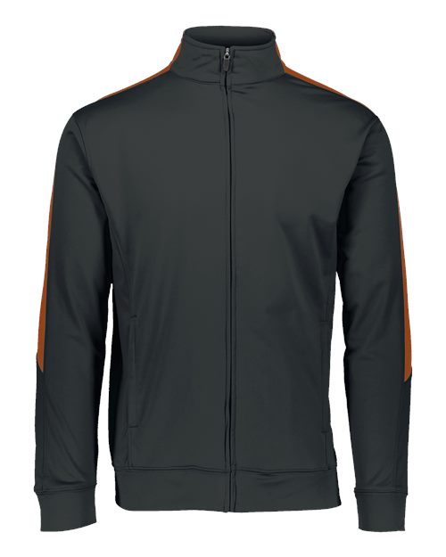 Men's Medalist Jacket 2.0 - Black/ Orange Front