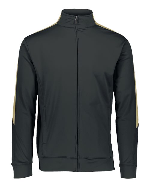Men's Medalist Jacket 2.0 - Black/ Vegas Gold Front