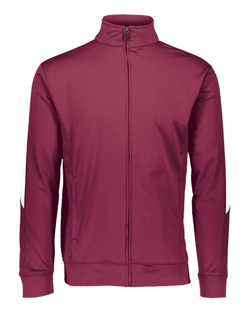 Men's Medalist Jacket 2.0 - Maroon/ White Front