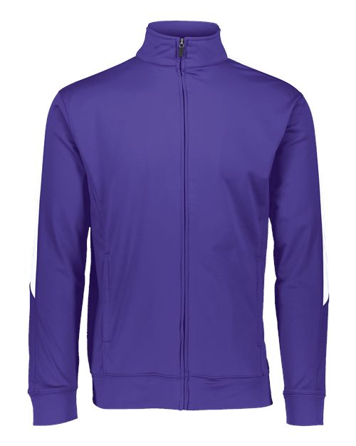 Men's Medalist Jacket 2.0 - Purple/ White Front