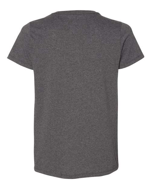 Women's Essential-T T-Shirt - Charcoal Heather Back