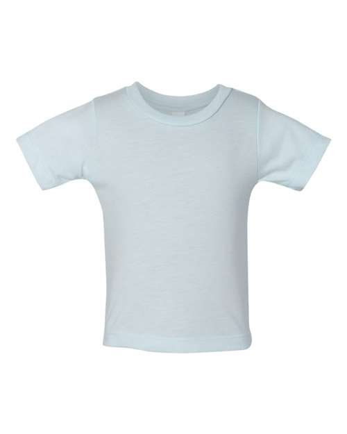 BELLA + CANVAS Infant Triblend Tee - Ice Blue Triblend Front