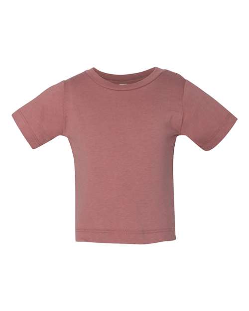 BELLA + CANVAS Infant Triblend Tee - Mauve Triblend Front
