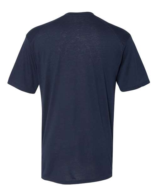 Men's Triblend Performance T-Shirt - Navy Back