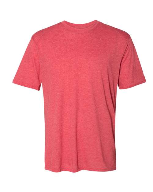 Men's Triblend Performance T-Shirt - Red Heather Front
