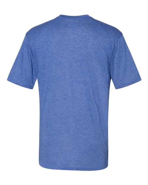 Men's Triblend Performance T-Shirt - Royal Heather Back