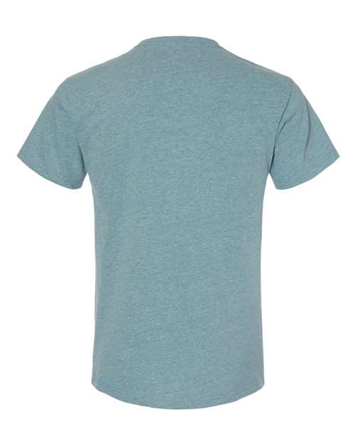Unisex Eco Heavyweight T-Shirt - Heather Pacific Back