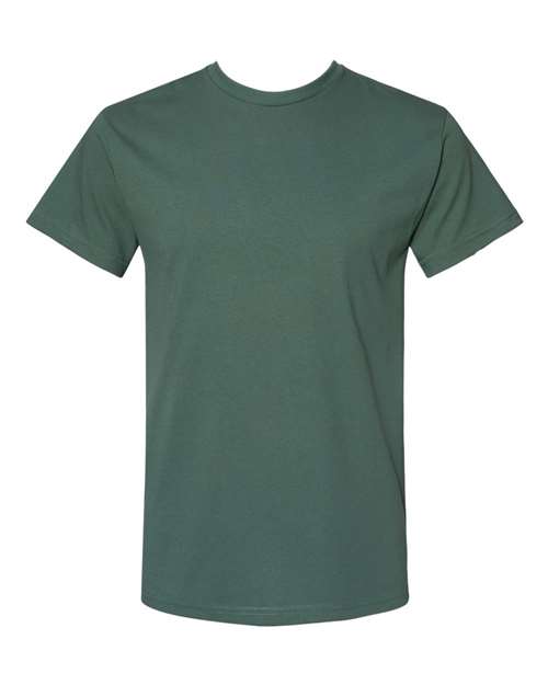 Unisex Eco Heavyweight T-Shirt - Royal Pine Front