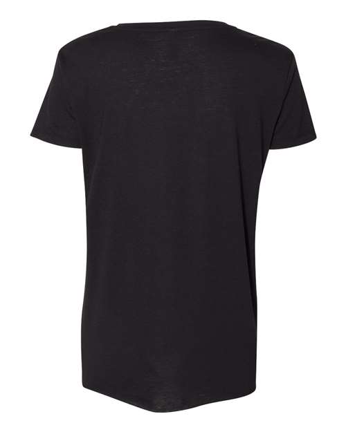 Women's Festival Scoop Neck T-Shirt - Black Back