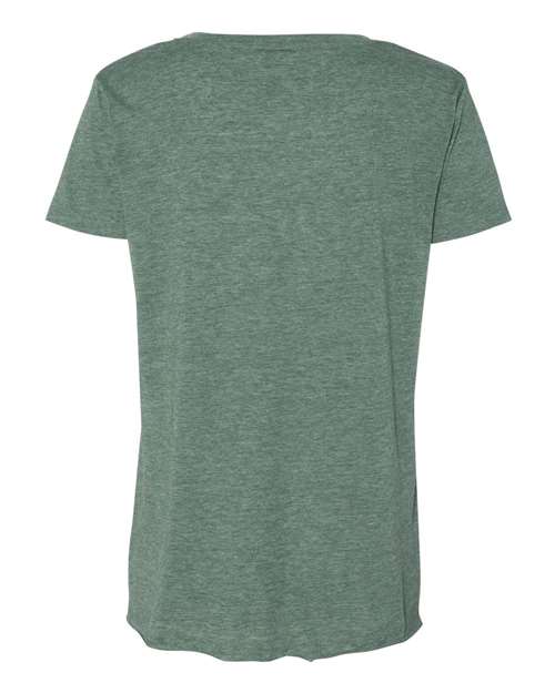 Women's Festival Scoop Neck T-Shirt - Royal Pine Back
