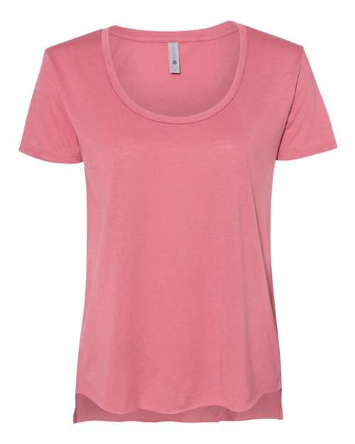 Women's Festival Scoop Neck T-Shirt - Smoked Paprika Front