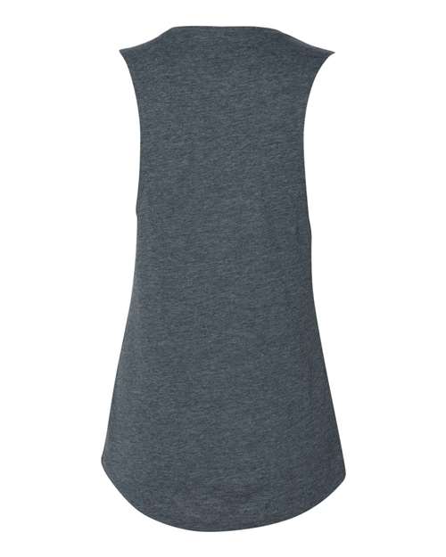 Women’s Festival Muscle Tank - Antique Denim Back