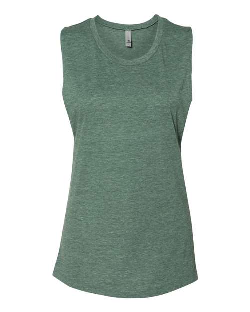 Women’s Festival Muscle Tank - Royal Pine Front