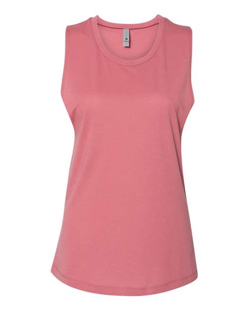 Women’s Festival Muscle Tank - Smoked Paprika Front