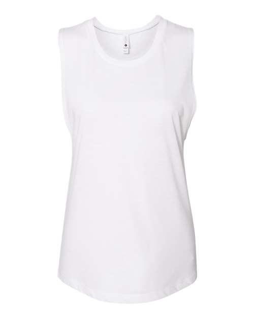 Women’s Festival Muscle Tank - White Front